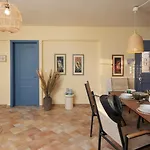 Naxian Sky - Aegean Sunset Hilltop Bliss Villa Naxos City