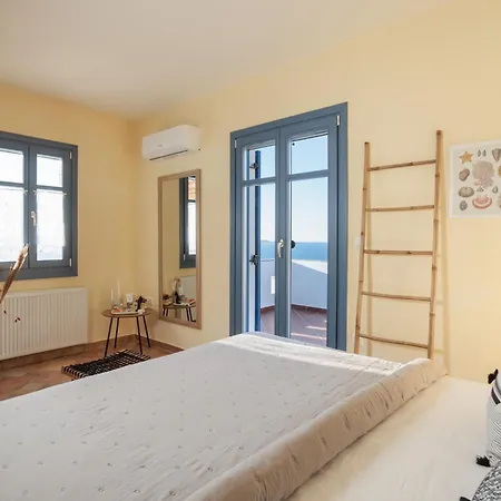 וילה Naxian Sky - Aegean Sunset Hilltop Bliss