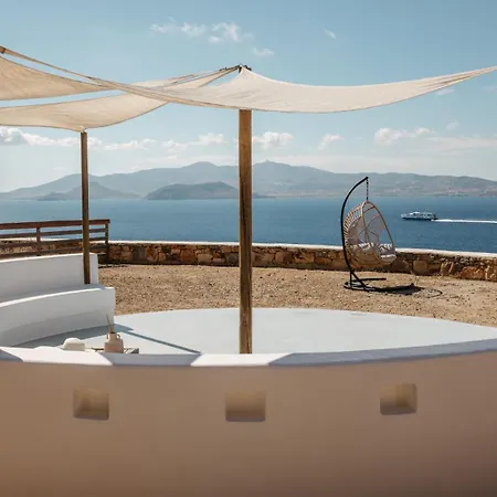 וילה Naxian Sky - Aegean Sunset Hilltop Bliss