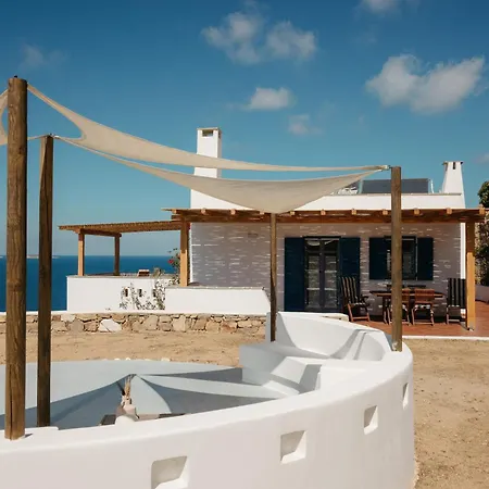 וילה Naxian Sky - Aegean Sunset Hilltop Bliss