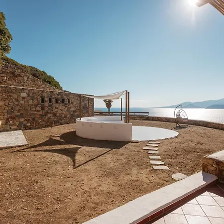 Naxian Sky - Aegean Sunset Hilltop Bliss וילה *