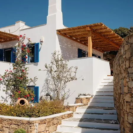 וילה Naxian Sky - Aegean Sunset Hilltop Bliss *