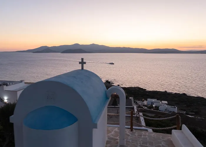 Villa Naxian Sky - Aegean Sunset Hilltop Bliss *