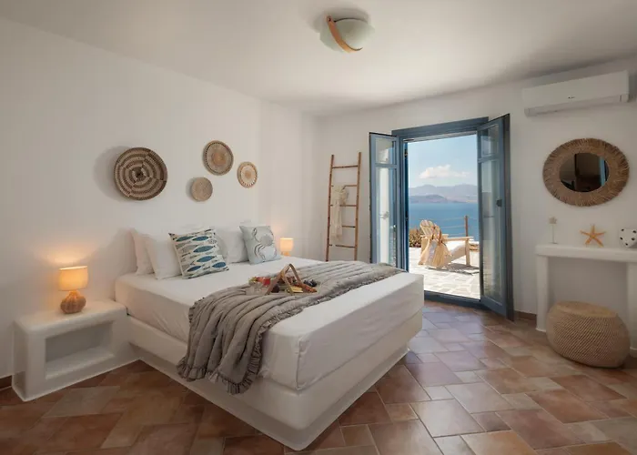 Naxian Sky - Aegean Sunset Hilltop Bliss Villa Naxos City