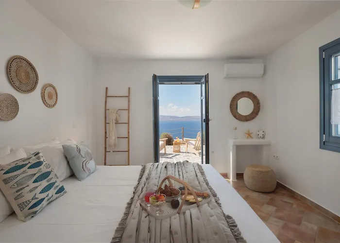 Naxian Sky - Aegean Sunset Hilltop Bliss Villa Naxos City