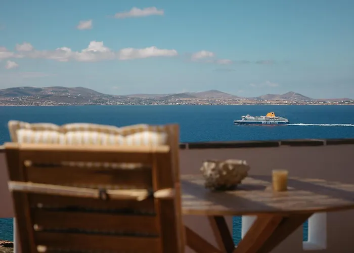 Villa Naxian Sky - Aegean Sunset Hilltop Bliss *