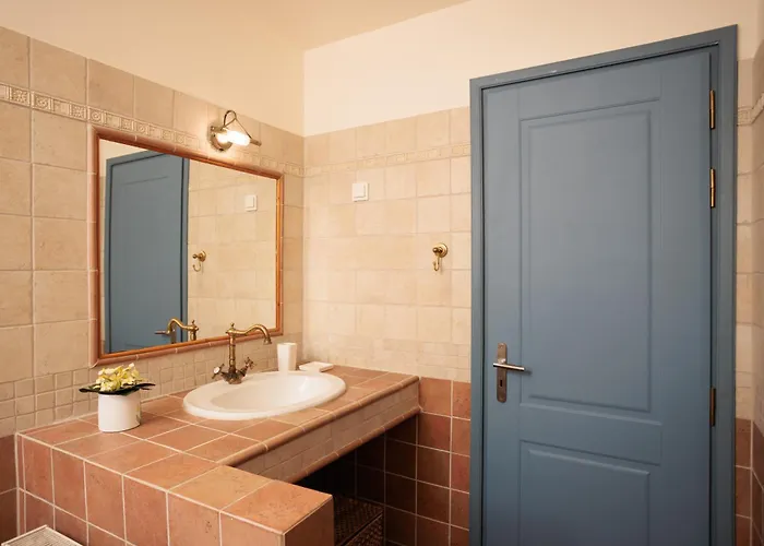 빌라 Naxian Sky - Aegean Sunset Hilltop Bliss *