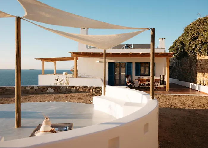 Naxian Sky - Aegean Sunset Hilltop Bliss Villa Naxos City