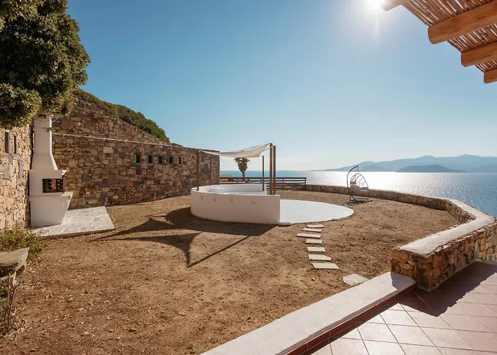 Naxian Sky - Aegean Sunset Hilltop Bliss 빌라 *